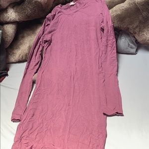 Long sleve pencil dress